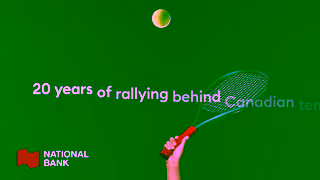 National Bank of Canada Advertisement 20 years of rallying behind Canadian Tennis 30 seconds Ad Commercial Brand Imagery Photoshoot 0