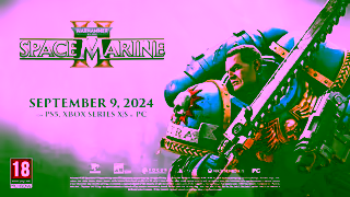 Focus Entertainment Warhammer 40000 Space Marine 2 Release Date Reveal The Game Awards 2023 Ad Commercial Brand Imagery Photoshoot 2