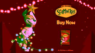 SCHMACKOS SCHMERRY CHRISTMAS from SCHMACKOS Ad Commercial Brand Imagery Photoshoot 2