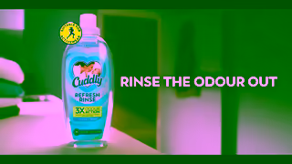Cuddly A breakthrough laundry rinse that helps remove odours even those in your activewear Ad Commercial Brand Imagery Photoshoot 2