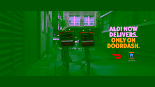 DoorDash ALDI Only on DoorDash Ad Commercial Brand Imagery Photoshoot 1