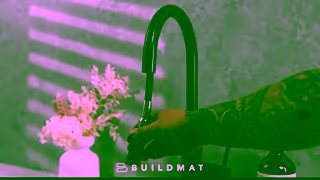 BUILDMAT Buildmat Mira Matte Black Pull Out Mixer Ad Commercial Brand Imagery Photoshoot 1
