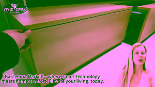 VIVIDSTORM Barcelona 3 laser TV cabinet Transform Your Home in 30 Seconds Smart Stylish and Cinematictv Ad Commercial Brand Imagery Photoshoot 2