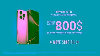 WIRELESSWAVE iPhone 16 Pro Disponible maintenant Ad Commercial Brand Imagery Photoshoot 1