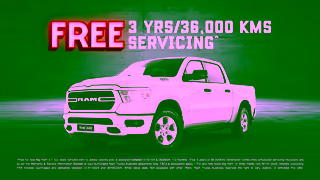 Ram Trucks Save Truckloads with RAMs MY23 Stock Clearance Prices start from 114950 Driveaway Ad Commercial Brand Imagery Photoshoot 1