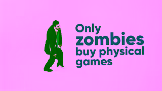 CDKeys.com Only zombies buy physical games Ad Commercial Brand Imagery Photoshoot 0