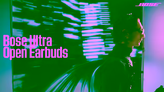 Bose New Ultra Open Earbuds Pause For Nothing Bose Ad Commercial Brand Imagery Photoshoot 0