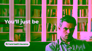 Frank Health Insurance With frank health insurance Youll just be whelmed Easy as Frank Ad Commercial Brand Imagery Photoshoot 1