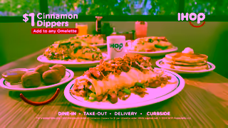 IHOP Meaty Cheesy N Crispy Mega Omelette IHOP Ad Commercial Brand Imagery Photoshoot 2