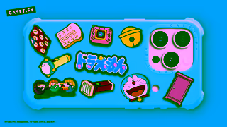 CASETiFY CASETiFY Doraemon Collection Ad Commercial Brand Imagery Photoshoot 2