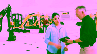 CAT.com Your World Our Support Welcome to your local Cat dealer Ad Commercial Brand Imagery Photoshoot 1