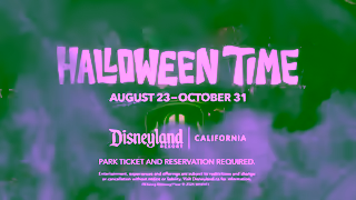 Disney Parks Halloween Time at the Disneyland Resort Ad Commercial Brand Imagery Photoshoot 2