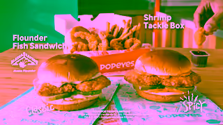 Popeyes Popeyes Seafood est de vuelta Ad Commercial Brand Imagery Photoshoot 0