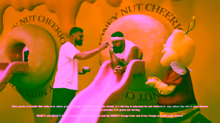 Cheerios Kelce Brothers Cheerios Challenge Ad Commercial Brand Imagery Photoshoot 2