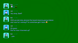CrashPlan CrashPlan Texting YouTube Video Ad Professional Concept Ad Commercial Brand Imagery Photoshoot 1