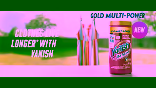 Vanish NEW Vanish Gold Multi Power Our Best Stain Remover Now with Colour Protect Technology Ad Commercial Brand Imagery Photoshoot 2