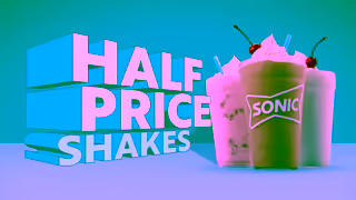 SONIC Drive-In Half Price Shakes Ad Commercial Brand Imagery Photoshoot 0