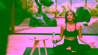 SMARTWATER smartwater Jen Aniston Yoga 06 Ad Commercial Brand Imagery Photoshoot 0