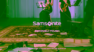 Samsonite Samsonite VS The Rockstar Cellist 7s Ad Commercial Brand Imagery Photoshoot 3