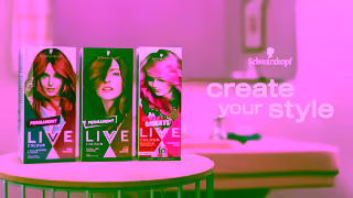 Schwarzkopf Schwarzkopf LIVE Colour 2023 6s Ad Commercial Brand Imagery Photoshoot 2