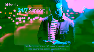 Benify Personalized Employee Support Powered by AI Ad Commercial Brand Imagery Photoshoot 1