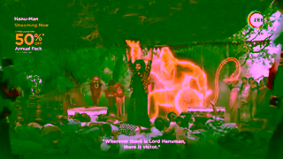 ZEE5 HANUMAN PROMO 02 SN 15SEC 50PER HD te Ad Commercial Brand Imagery Photoshoot 1