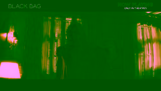 Universal Pictures BLACK BAG Fun Review Now Playing Only In Theatres Ad Commercial Brand Imagery Photoshoot 1