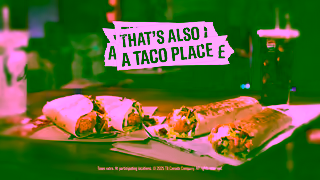 Taco Bell Crispy Chicken at Taco Bell Taco Bell Canada Ad Commercial Brand Imagery Photoshoot 2