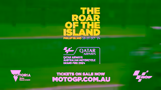Australian MotoGP Qatar Airways Australian Motorcycle Grand Prix 2024 15 OnSale Now Ad Commercial Brand Imagery Photoshoot 2
