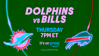 Sports on Prime Thursday Night Football Week 3 Dolphins vs Bills Thursday Ad Commercial Brand Imagery Photoshoot 2