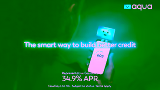 Aqua Card Aqua The smart way to build better credit Ad Commercial Brand Imagery Photoshoot 0