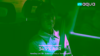 Aqua Card Aqua The smart way to build better credit Ad Commercial Brand Imagery Photoshoot 1