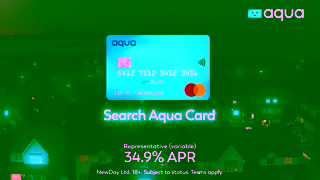 Aqua Card Aqua The smart way to build better credit Ad Commercial Brand Imagery Photoshoot 2
