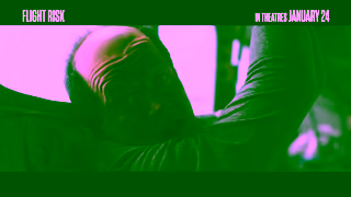 Cineplex Pictures FLIGHT RISK In theatres January 24 Starring Mark Wahlberg Michelle Dockery Topher Grace Ad Commercial Brand Imagery Photoshoot 2