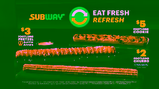 Subway OMNIBUS CUTDOWN Ad Commercial Brand Imagery Photoshoot 2