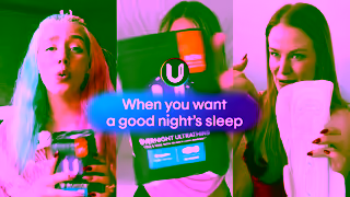U By Kotex UBK OvernightPads BrandedAssets15s16x9v011 Ad Commercial Brand Imagery Photoshoot 0