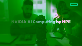 HP Enterprise HPE and NVIDIA Unlock AI 006 EN CC Ad Commercial Brand Imagery Photoshoot 1