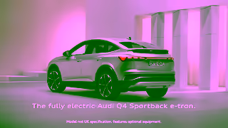 Audi The fully electric Audi Q4 Sportback etron Ad Commercial Brand Imagery Photoshoot 0