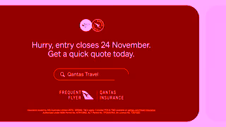 Qantas DTAAZ005QLOY1286 Travel insurance Aug campaign roll out video 15 Ad Commercial Brand Imagery Photoshoot 2