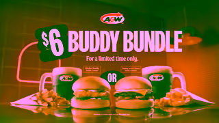 A&W AW 6 Buddy Bundle Ad Commercial Brand Imagery Photoshoot 2