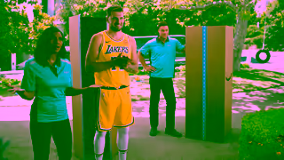 Sports on Prime NBA on Prime Neighbor Prime Video Ad Commercial Brand Imagery Photoshoot 1
