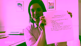 Cricut How I Made a Personalized Tea Towel for My Mom with Cricut Ad Commercial Brand Imagery Photoshoot 1