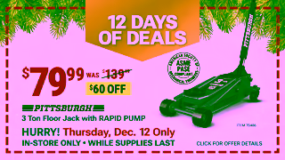 Harbor Freight Deal of the Day Harbor Freight Ad Commercial Brand Imagery Photoshoot 1