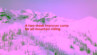 Nonstop Snow TwoWeek Camps for AllMountain Riding BC Nonstop Snow Ad Commercial Brand Imagery Photoshoot 0