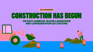 Metrolinx Construction has begun on East Harbour BloorLansdowne and Confederation GO stations Ad Commercial Brand Imagery Photoshoot 2