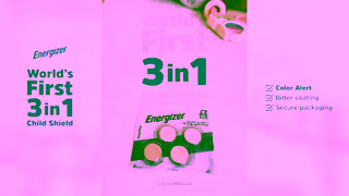 Energizer Worlds First 3in1 Child Shield 006s Ad Commercial Brand Imagery Photoshoot 2