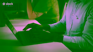 Slack.com Signable Solving problems sooner with Slack Ad Commercial Brand Imagery Photoshoot 1