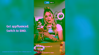 BMO Financial BMO Appfluencer Healthy Credit Stalker Ad Commercial Brand Imagery Photoshoot 2