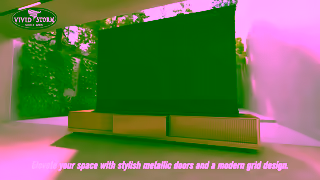 VIVIDSTORM Stylish SpaceSaving and SuperSmart The VIVIDSTORM Laser TV Cabinet Geneva for the Modern Home Ad Commercial Brand Imagery Photoshoot 1
