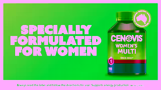 Cenovis Cenovis Daily Dose of Energy  Womens Multi Ad Commercial Brand Imagery Photoshoot 1
